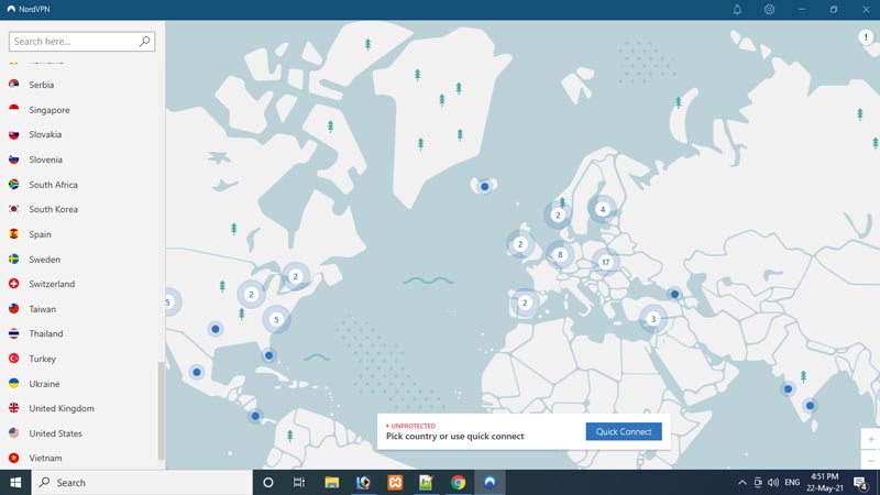 Connect NordVPN