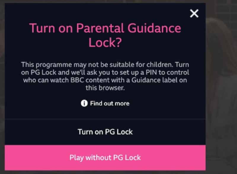 PG Bock BBC iPlayer