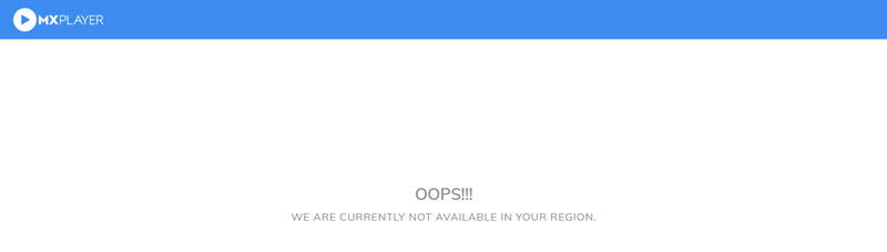 MX Player not available